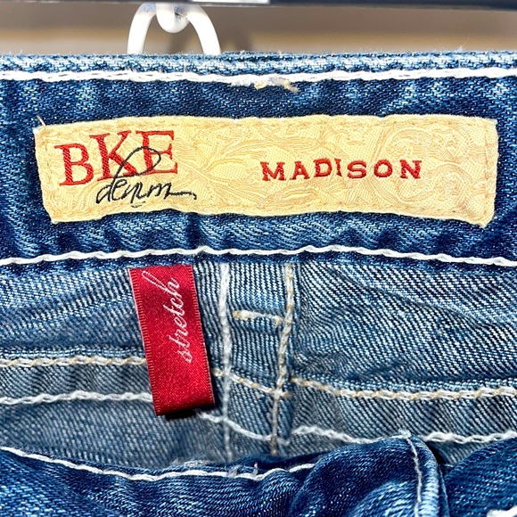 BKE Madison Denim Mini Skirt - Picture 2 of 5